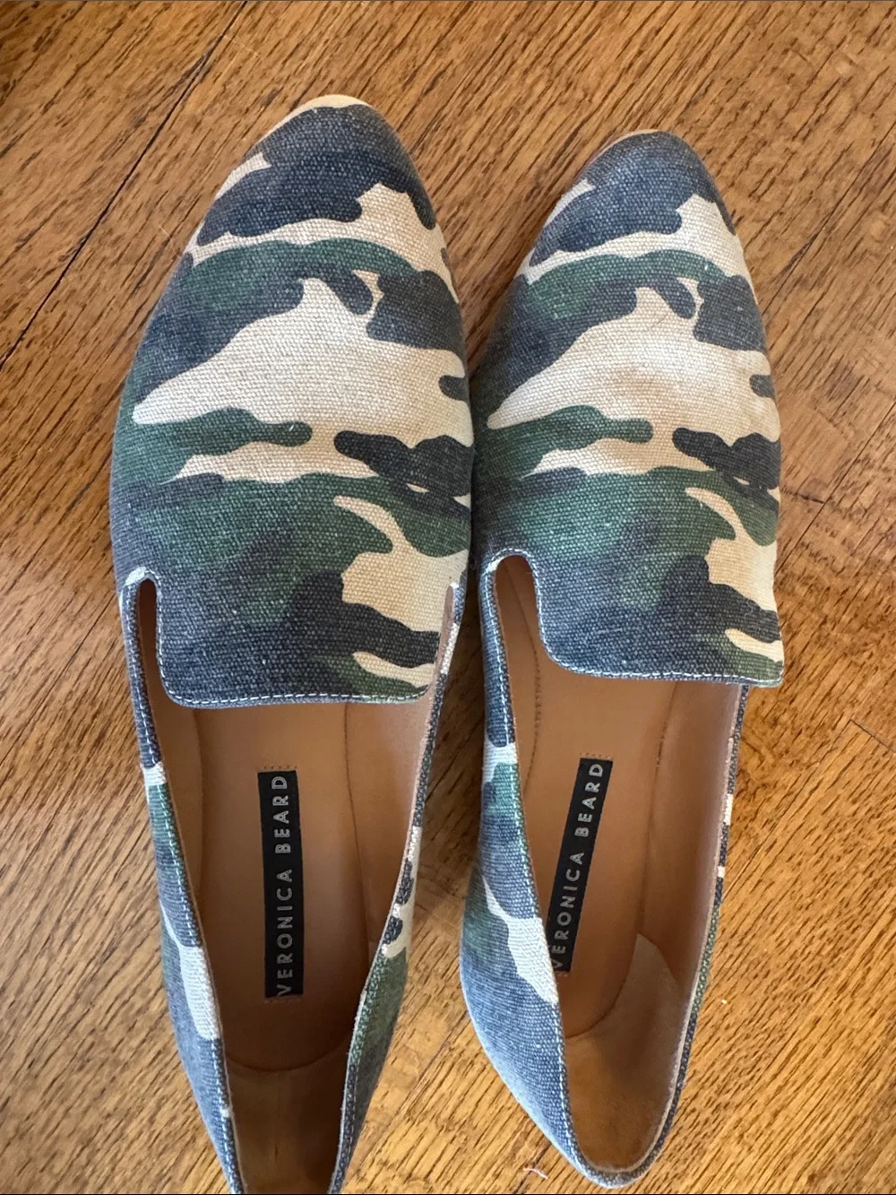 Veronica Beard canvas slip